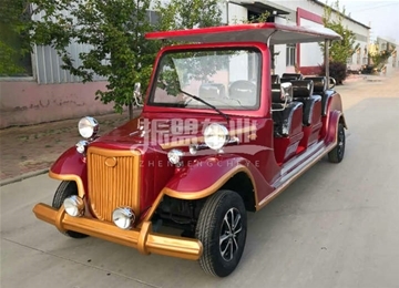 淮北品牌工厂参观电动观光车日常维修