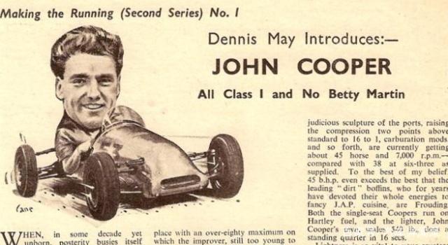 汽车史上的12月24日 John Cooper辞世